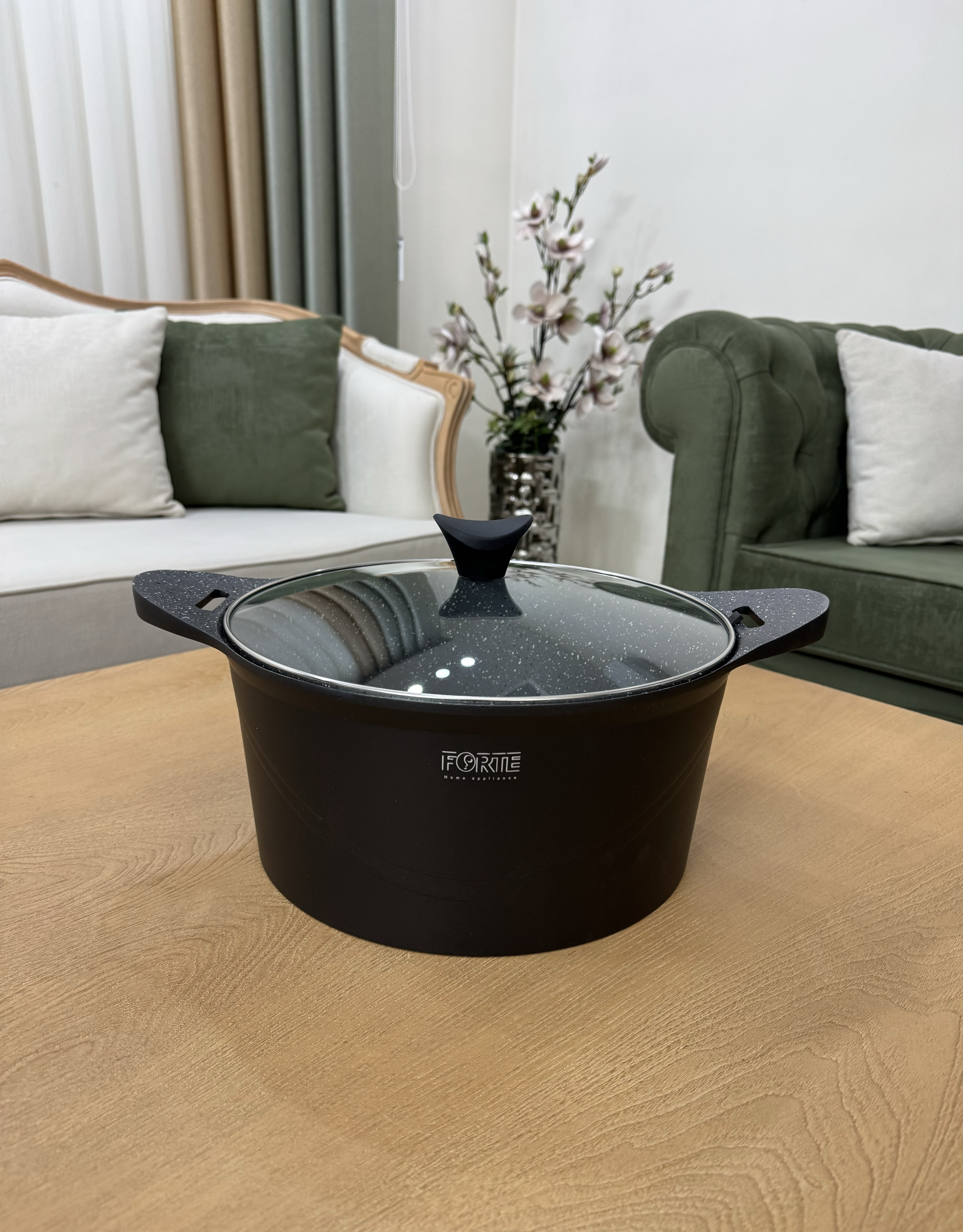 قابلمه چدن گرانیت 32 فورته طرح آیکون