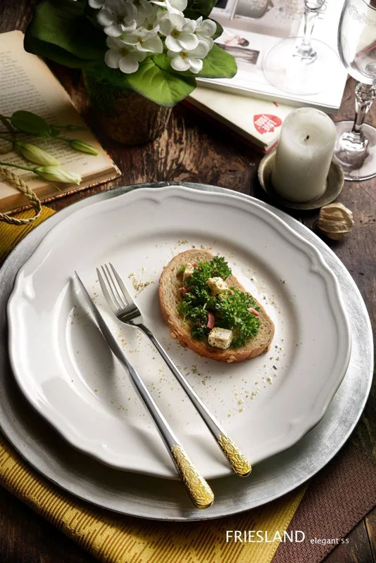 سرویس قاشق چنگال ۱۸نفره فریزلند کد 0165