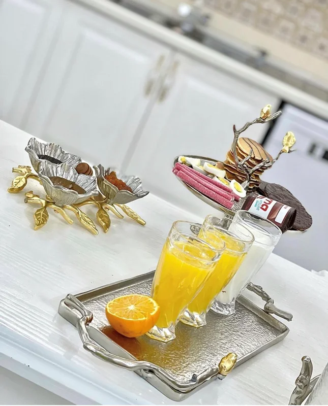 سینی مستطیل گنجشک