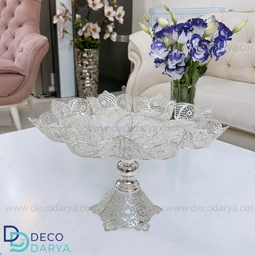 میوه خوری پایه دار بزرگ ملیله
