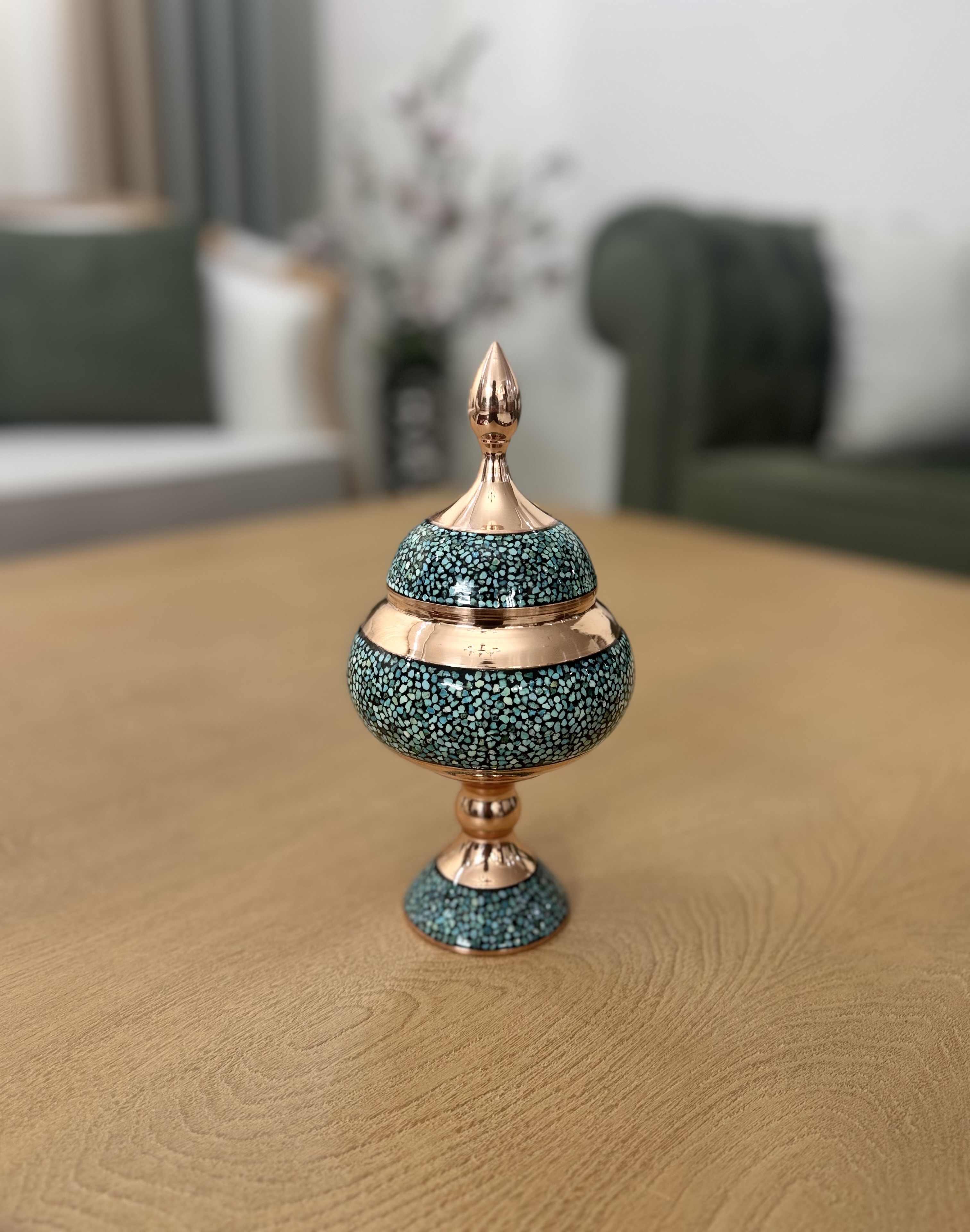 شکلات خوری ۲۴ مس و فیروزه